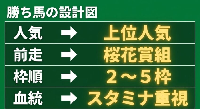 人気・前走・枠順・血統から導き出す2026年オークス勝ち馬の設計図とスタミナ重視の条件